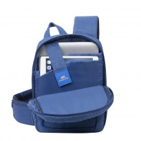 7529 blue Laptop Sling backpack 13.3